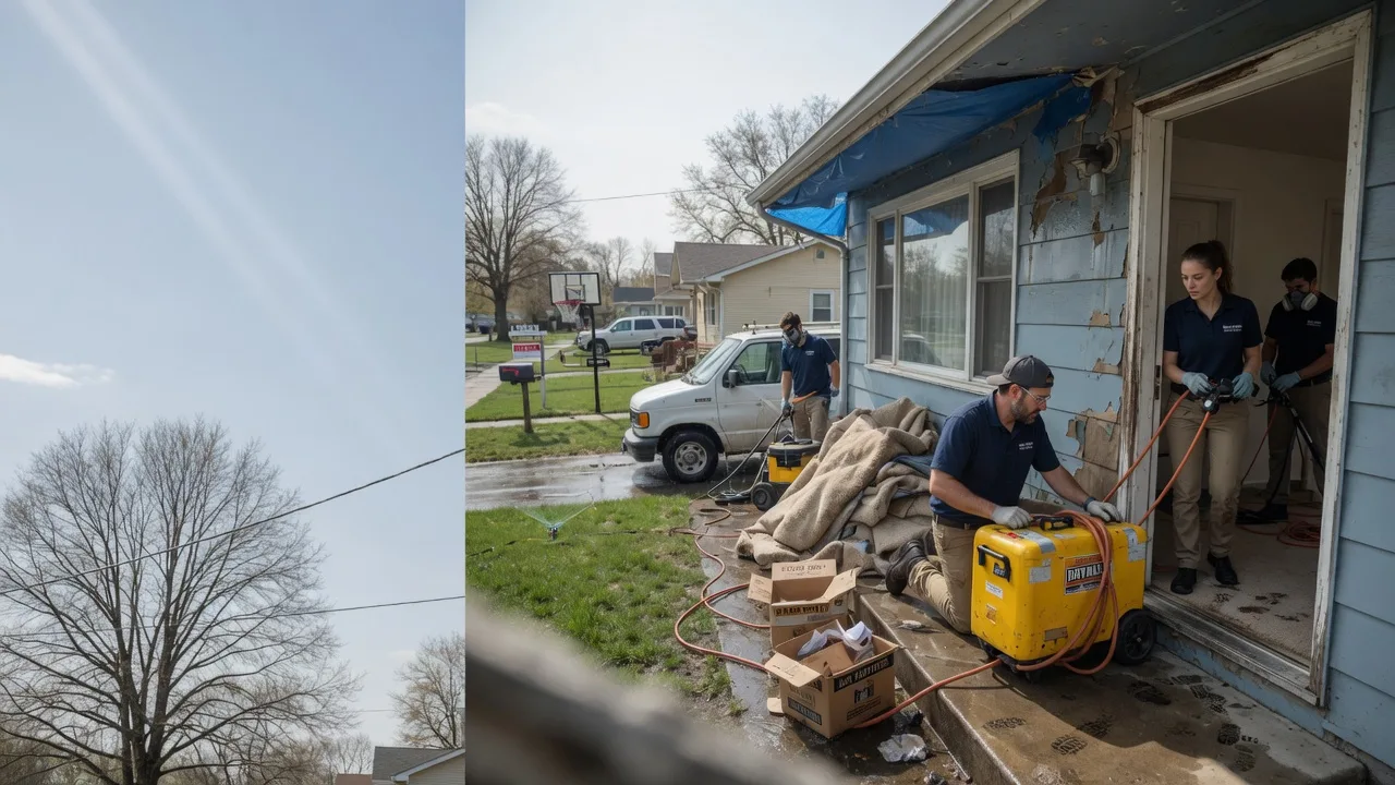 Basement Flood Cleanup in East Wilton, ME near me